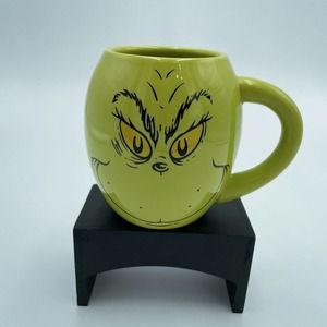 Dr. Seuss Merry Grinchmas Large Coffee Tea Cup Mug - Cindy Lou Who Grinch EUC